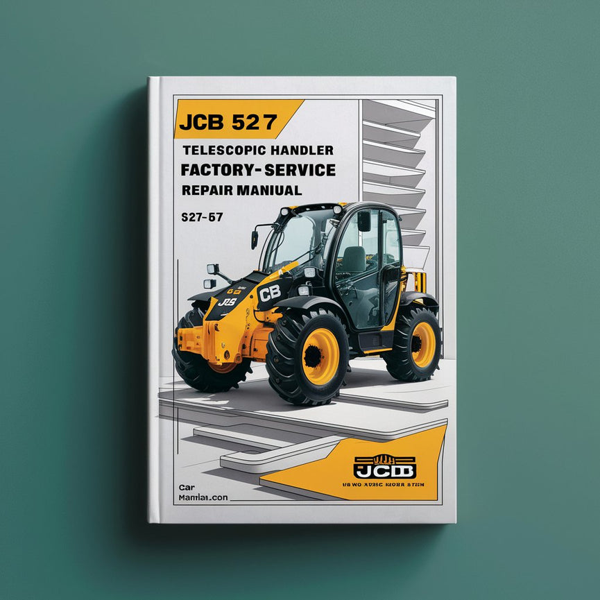 Manual de reparación y servicio de fábrica del manipulador telescópico JCB 527-67