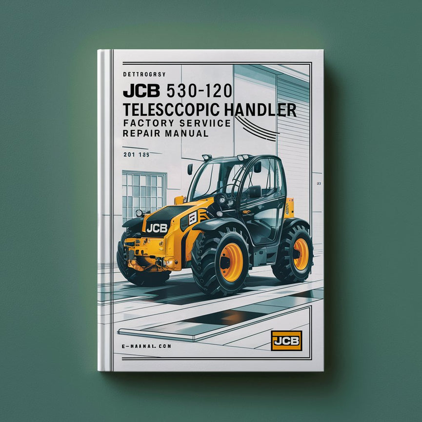 Manual de reparación y servicio de fábrica del manipulador telescópico JCB 530-120