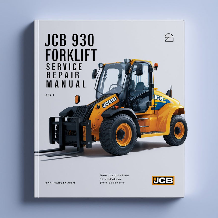 Manuel de réparation et d'entretien du chariot élévateur JCB 930