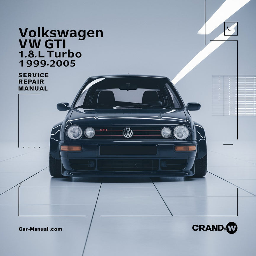 Manual de servicio y reparación del Volkswagen VW GTI 1.8L turbo 1999-2005