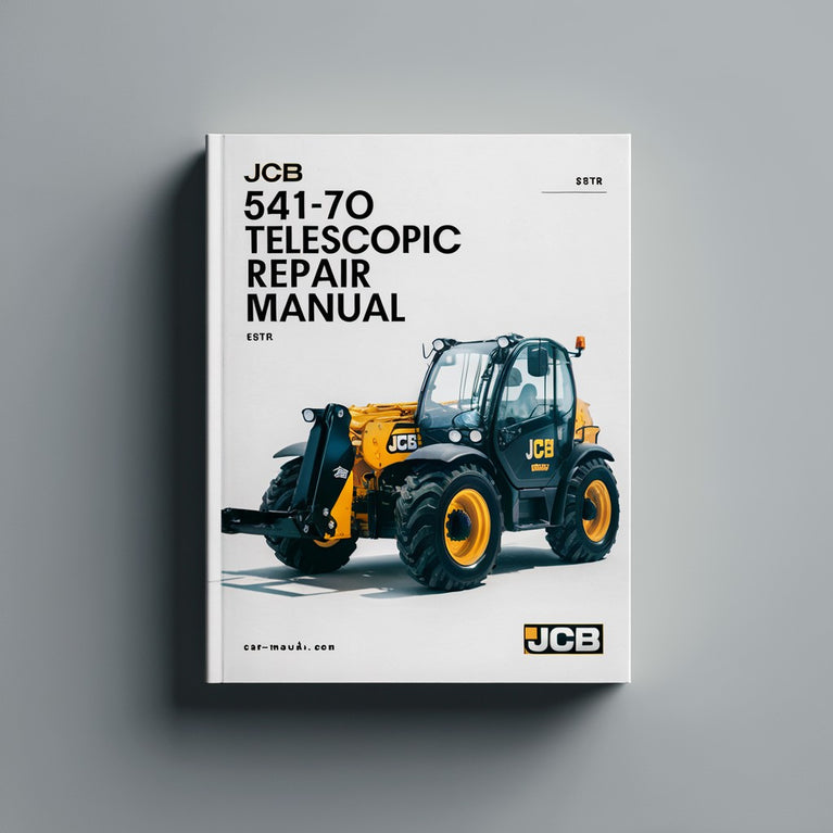 Manual de servicio y reparación del manipulador telescópico JCB 541-70