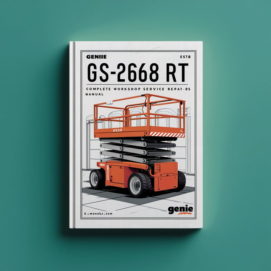 Genie GS-2668 RT Scissor Lift Complete Workshop Service Repair Manual