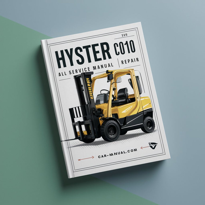 Manual de servicio y reparación de todas las carretillas elevadoras Hyster C010