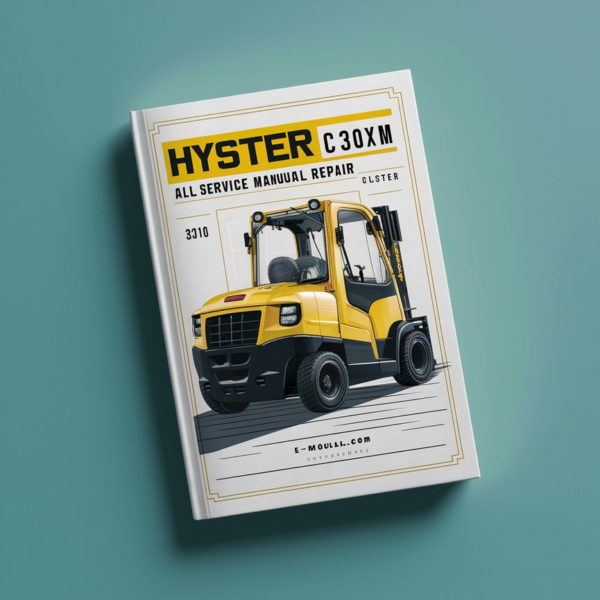 Manual de servicio y reparación de todas las carretillas elevadoras Hyster C010 S30xm