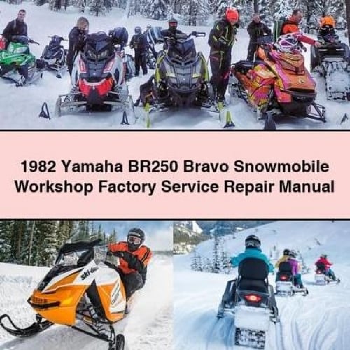 Yamaha BR250 Bravo Snowmobile Service Manual (1982)