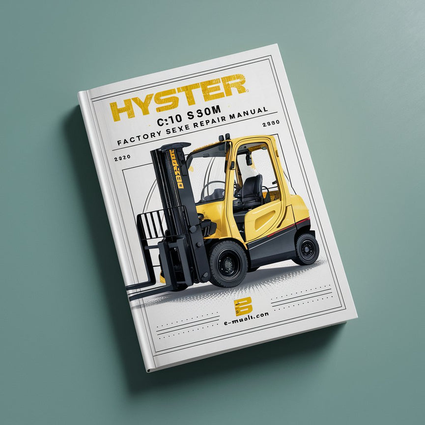 Manual de reparación y servicio de fábrica de la carretilla elevadora Hyster C010 S30xm