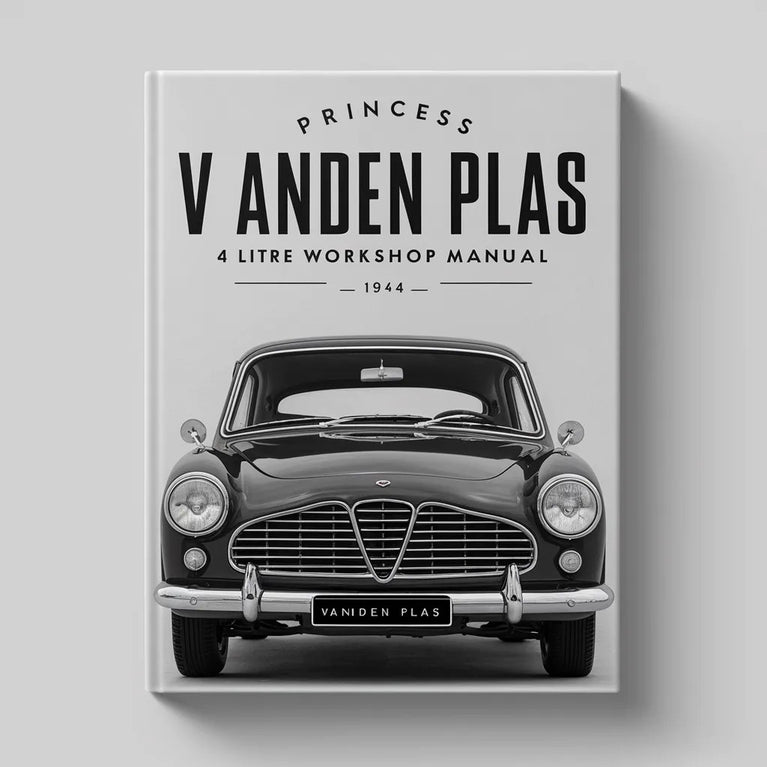 Manual de taller de Princess Vanden Plas de 4 litros