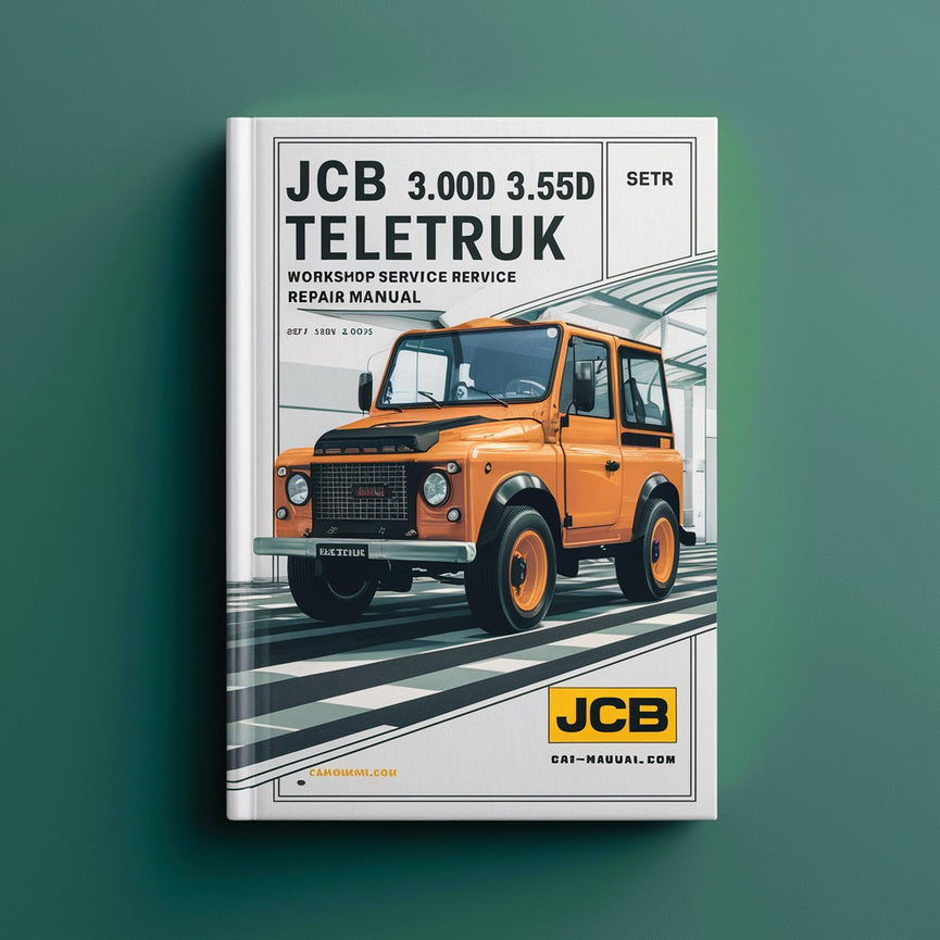 Manual de reparación y servicio del taller de JCB 3.0D 3.0G 3.5D Teletruk