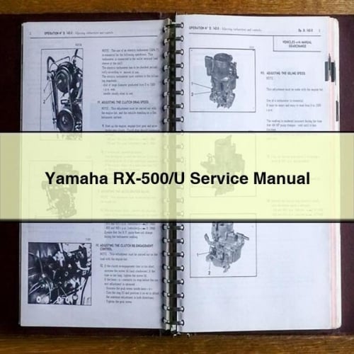 Yamaha RX-500/U Service Manual PDF