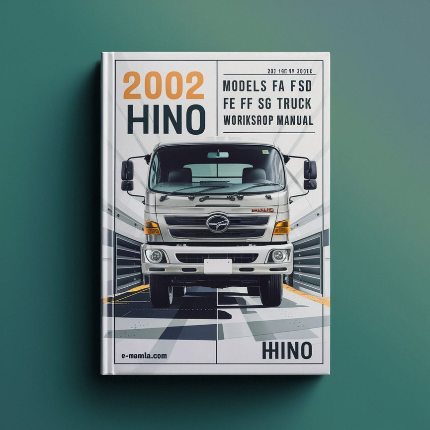 Manuel d'atelier pour camions Hino modèles FA FB FD FE FF SG 2002