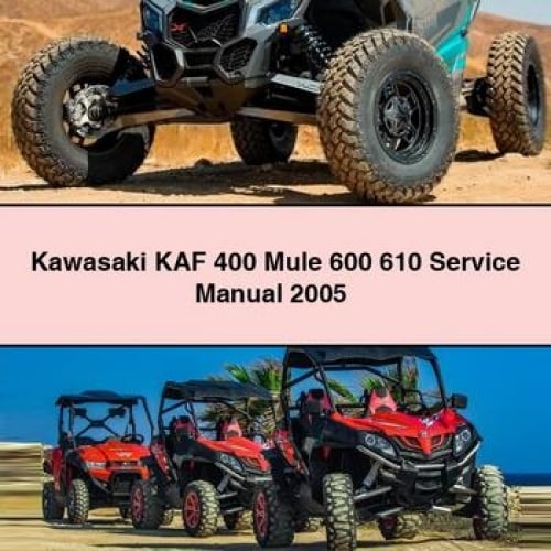 Kawasaki Mule 600/610 Service Manual (2005) PDF