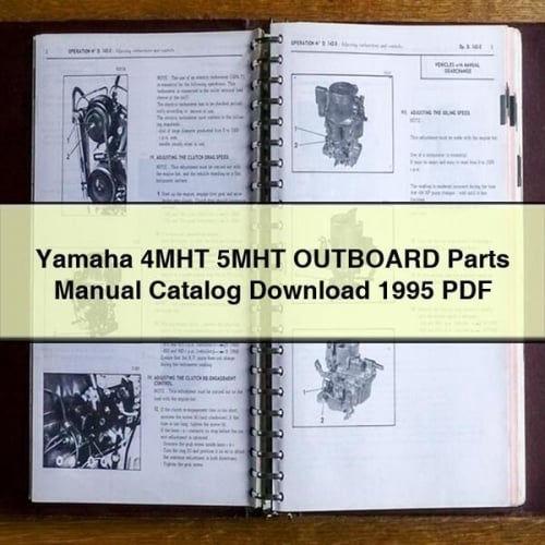 Yamaha 4MHT & 5MHT Outboard Parts Manual (1995)