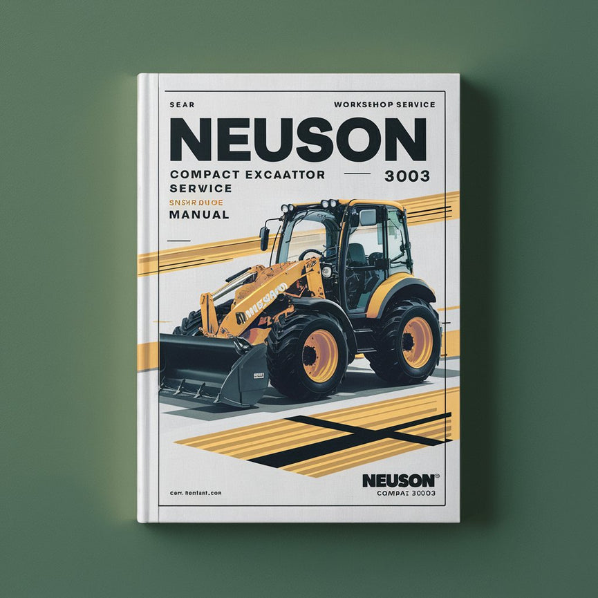 Neuson Compact Excavator 3003 Workshop Service Repair Manual