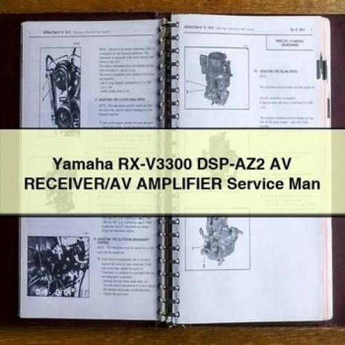 Yamaha RX-V3300 DSP-AZ2 AV Receiver/Amplifier Service Manual