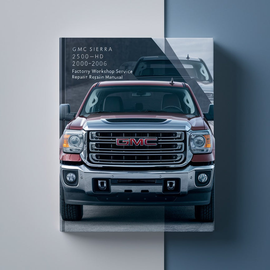 Manual de servicio del taller de fábrica GMC Sierra 2500HD 2000-2006