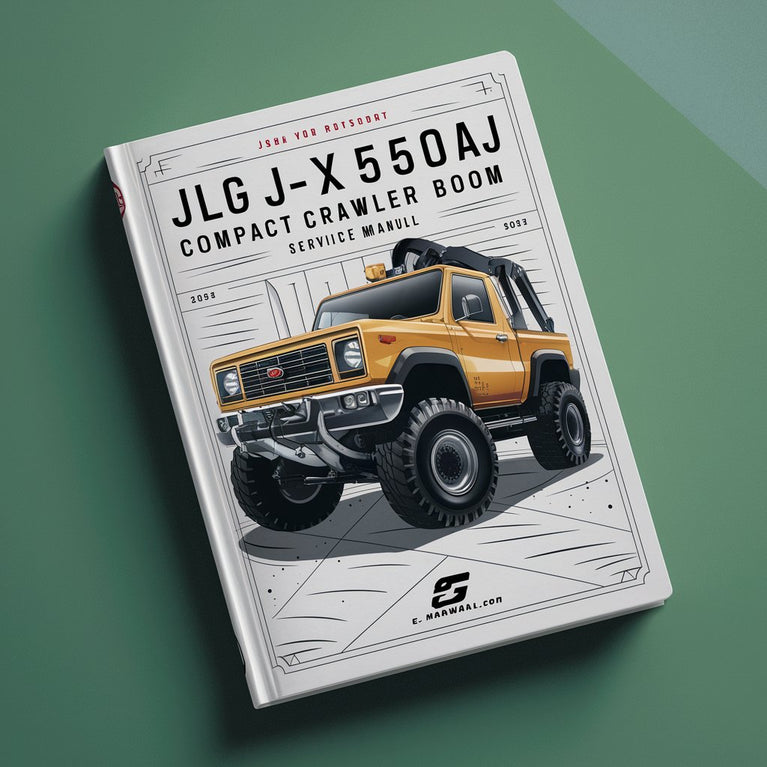 JLG X19J-X550AJ Compact Crawler Boom Repair Service Manual