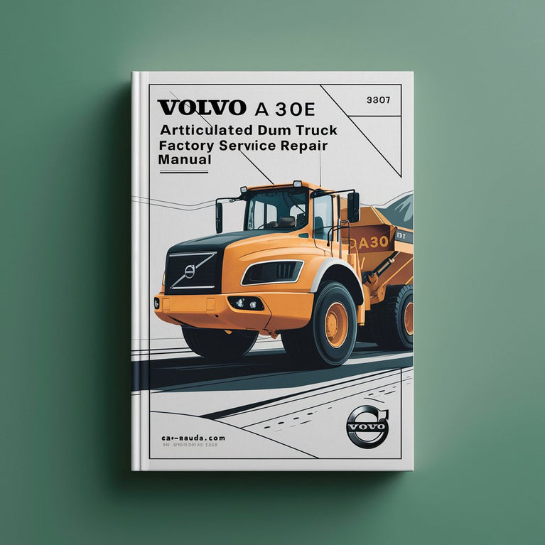 Volvo A30E Articulated Dump Truck Factory Service Repair Manual