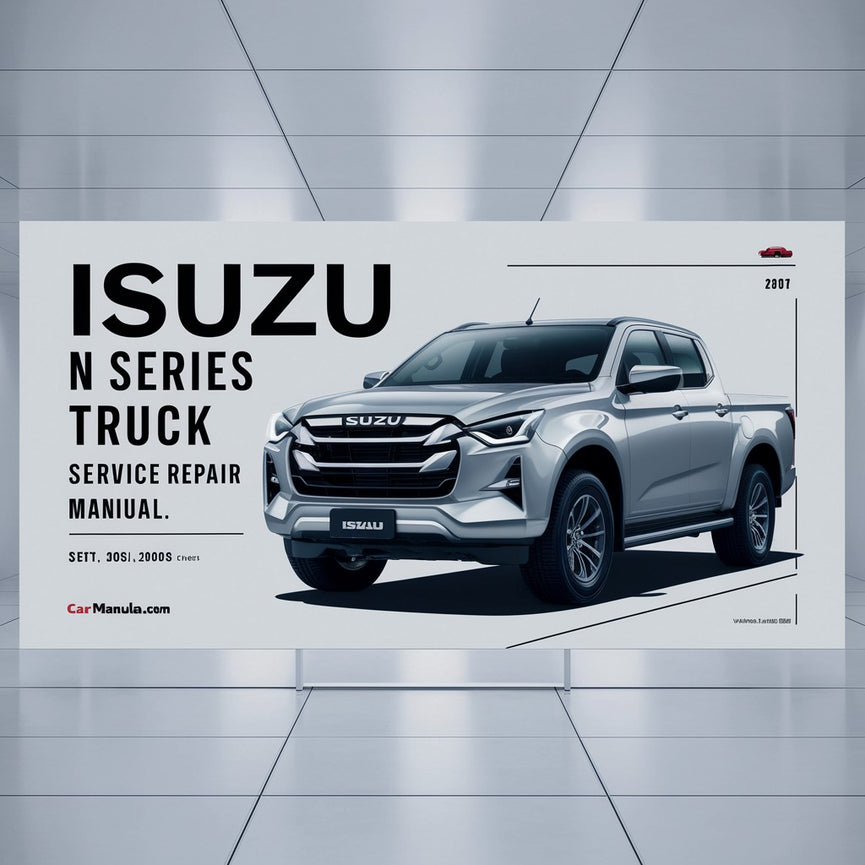 Manual de servicio y reparación de camiones de la serie N de Isuzu