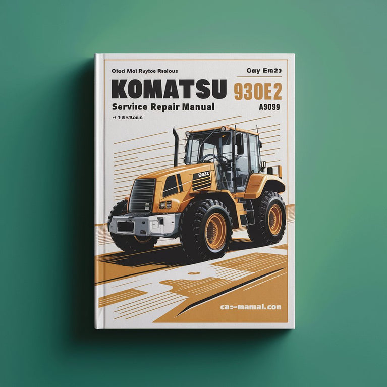 Komatsu 930E-2 Service Repair Manual A30293 A30295 A30298 A30299