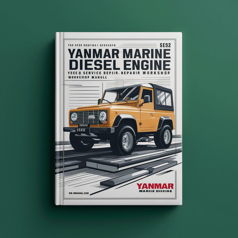 Manuel d'atelier de réparation et d'entretien du moteur diesel marin Yanmar YSE8 YSE12