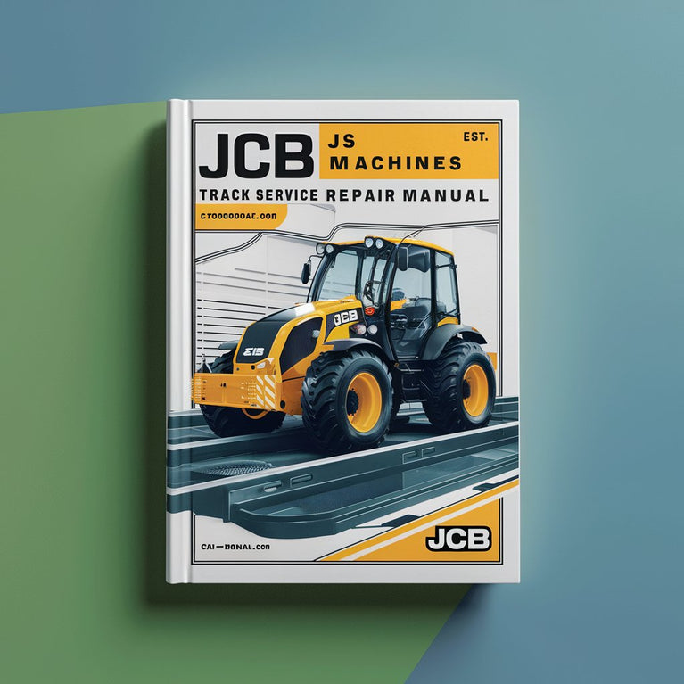 JCB JS Machines Track Service Repair Manual