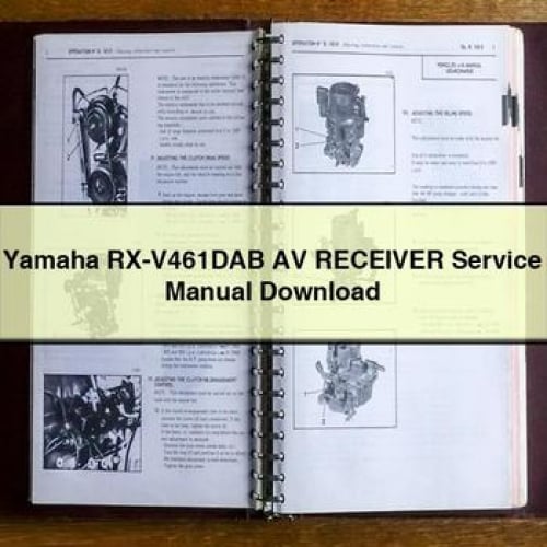 Yamaha RX-V461DAB AV Receiver Service Manual PDF