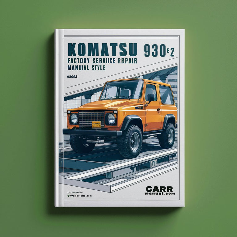 Komatsu 930E-2 Factory Service Repair Manual A30181-A30223