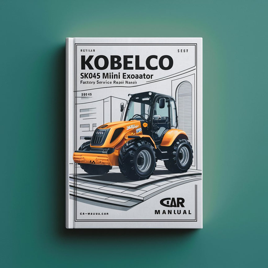 Kobelco SK045 Mini Excavator Factory Service Repair Manual