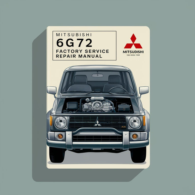 Manual de reparación y servicio de fábrica de Mitsubishi 6G72