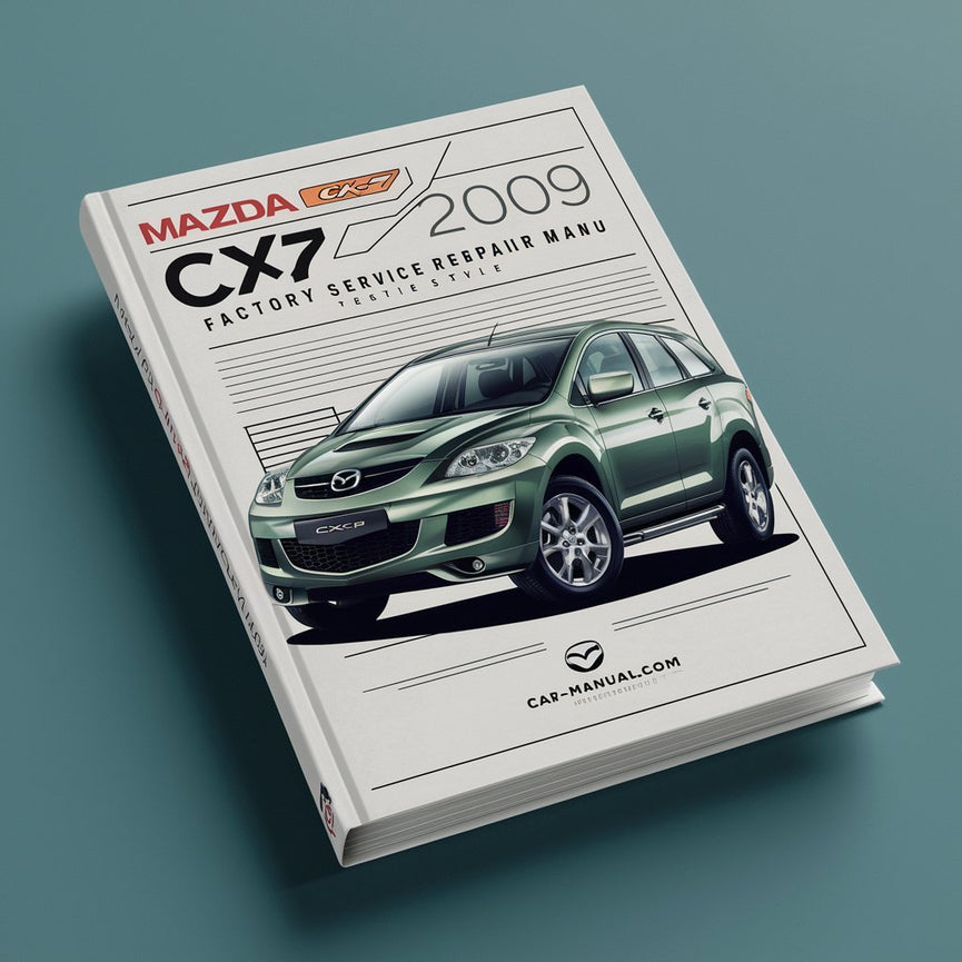 Manual de reparación y servicio de fábrica del Mazda CX7 CX-7 2007-2009