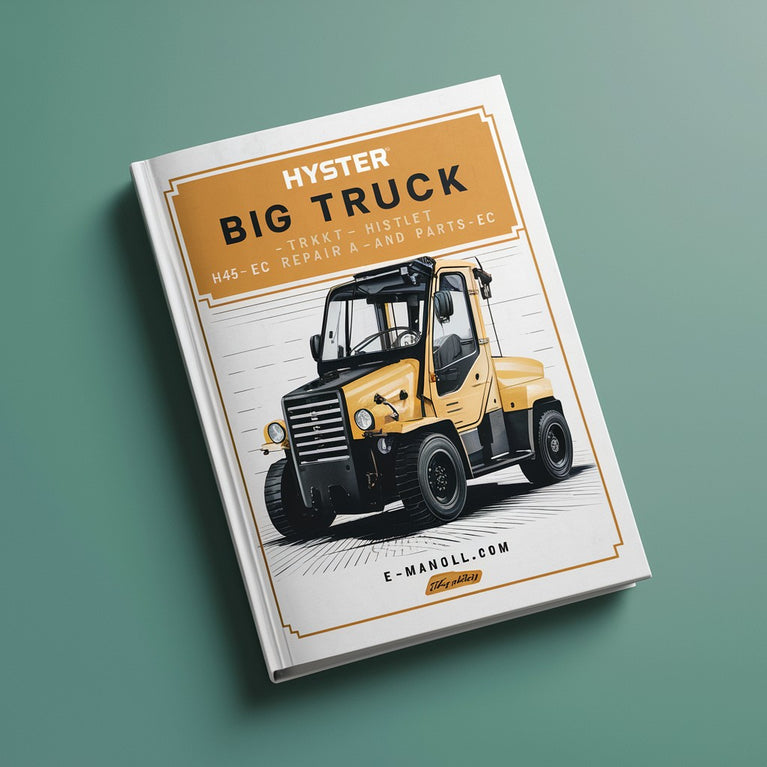 HYSTER BIG Truck Forklift HR45- EC HR48-EC Repair And Parts Manual