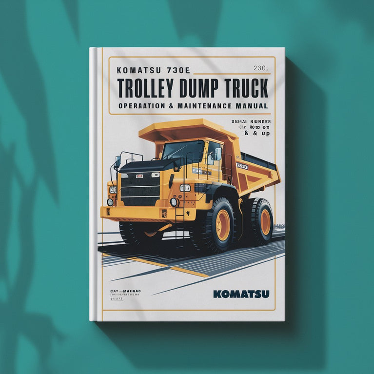 Komatsu 730E Trolley Dump Truck Operation & Maintenance Manual (Serial Number: A30431 & UP)