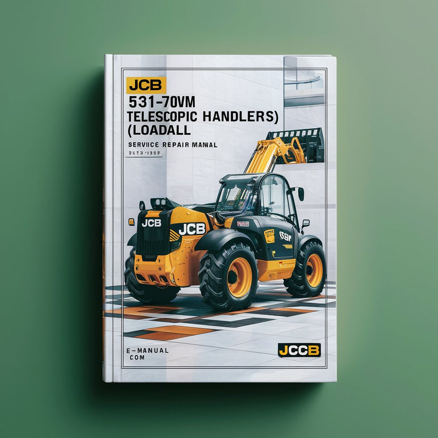 JCB 531-70WM TELESCOPIC Handlers (LOADALL) SN 2173052-2183052 Service Repair Manual