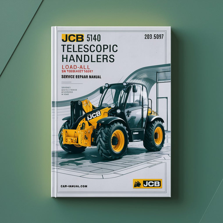 JCB 535-140 TELESCOPIC Handlers (LOADALL) SN 2083497-2084497 (APPLICABLE to EN15000 COMPLIANT Machines ONLY) Service Repair Manual