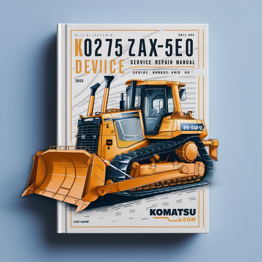 Komatsu D275AX-5E0 Bulldozer Service Repair Manual (Serial Number: 30001 and up)