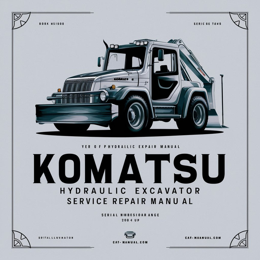 Komatsu PC75UU-1 Hydraulic Excavator Service Repair Manual (Serial Number: 2908 and up)