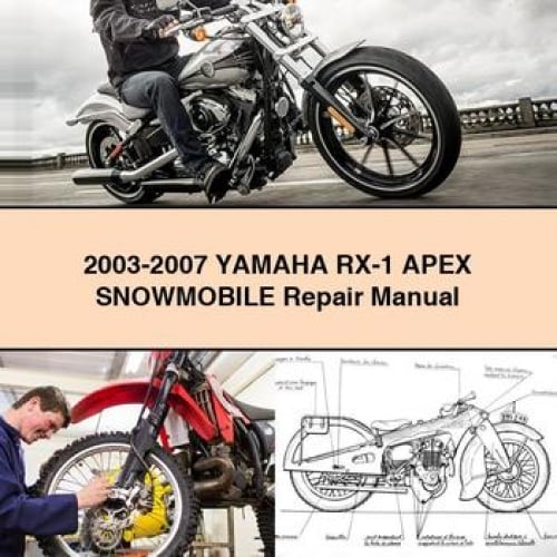 Yamaha RX-1 APEX Snowmobile Repair Manual (2003-2007) PDF Download