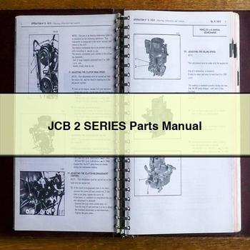 Manual de piezas de la serie 2 de JCB