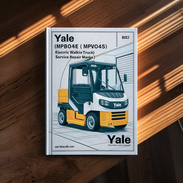 Yale MPB040E (B827) MPW045E (B802) Electric Walkie Pallet Truck Service Repair Manual