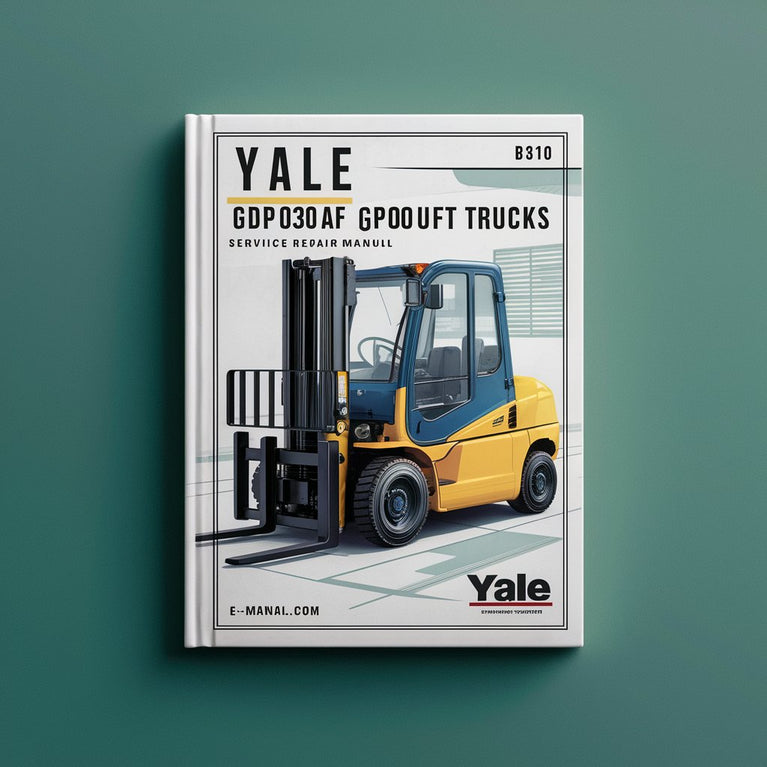 Yale GDP030AF GDP040AF (B810) Forklift Trucks Service Repair Manual