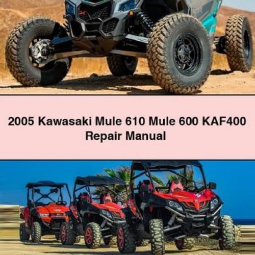 Kawasaki Mule 610/600 (KAF400) Repair Manual PDF