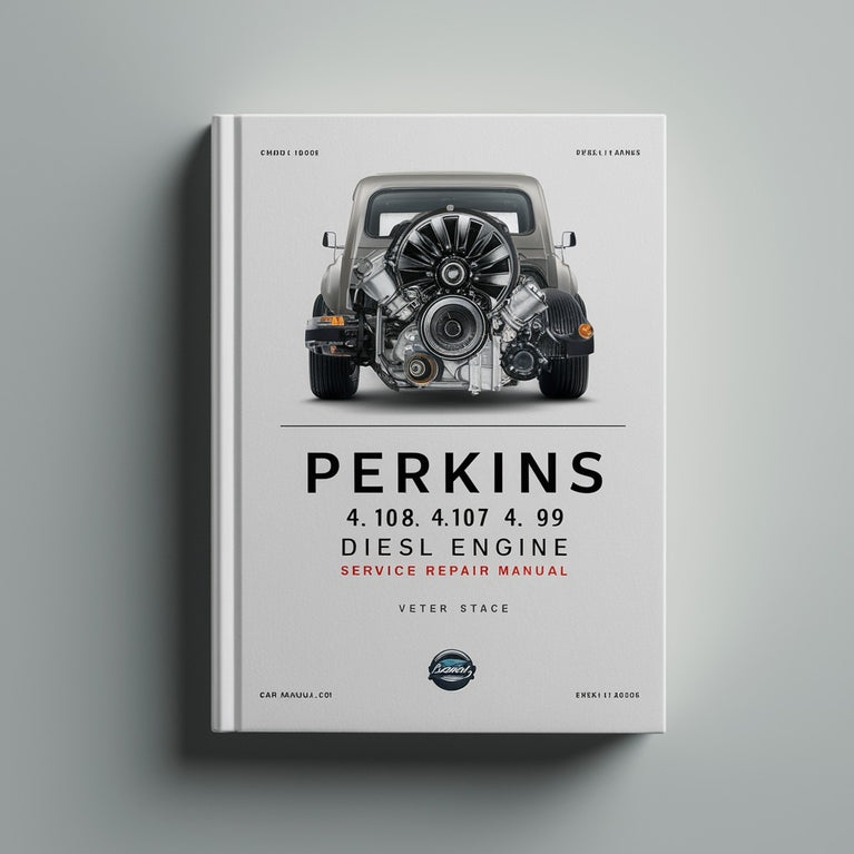 Manual de servicio y reparación de motores diésel Perkins 4.108 4.107 4.99