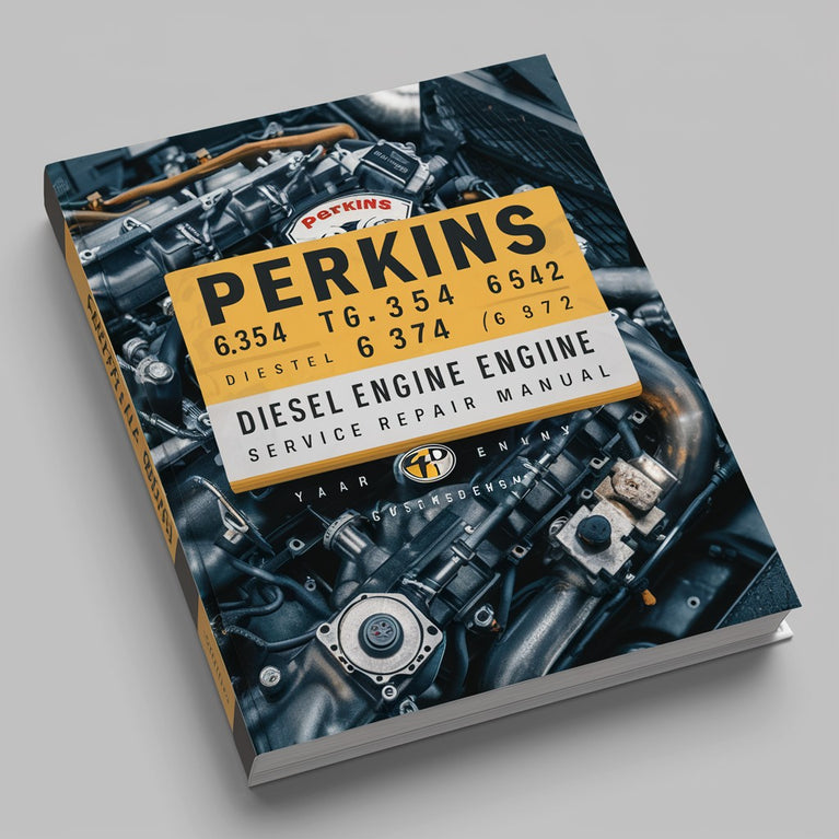 Manual de servicio y reparación de motores diésel Perkins 6.354 T6.354 6.3542 6.372