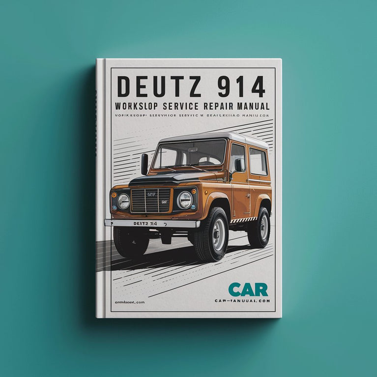 Manual de reparación y servicio del taller del motor Deutz 914 (PDF)