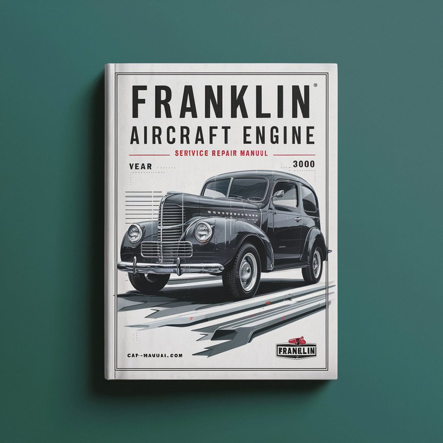 Manual de servicio y reparación de motores de aeronaves Franklin