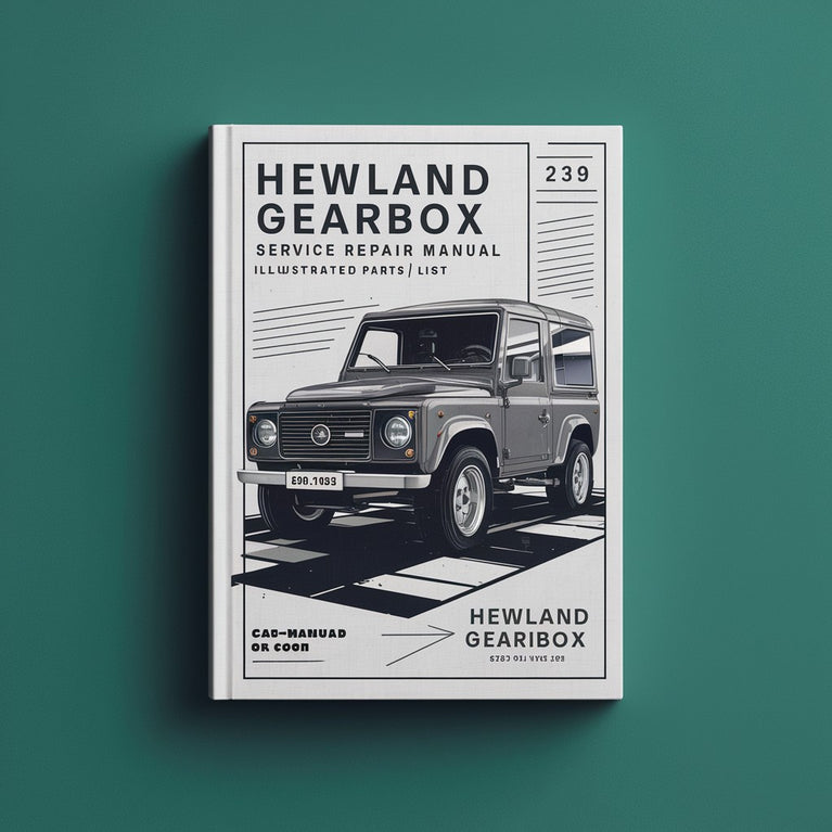 HEWLAnd Gearbox DG Service Repair Manual Illustrated Parts List