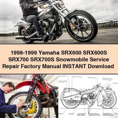 1998-1999 Yamaha SRX600 SRX600S SRX700 SRX700S Snowmobile Service Repair Factory Manual Instant Download PDF