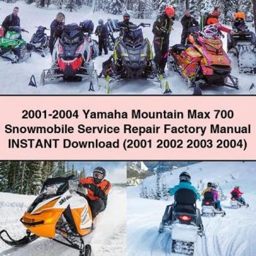 Yamaha Mountain Max 700 Service Repair Manual (2001-2004)