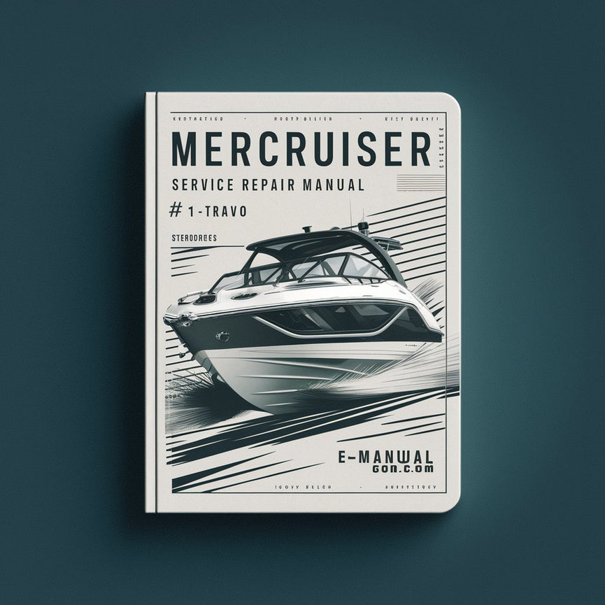 MerCruiser Service Repair Manual #11-Bravo Sterndrives