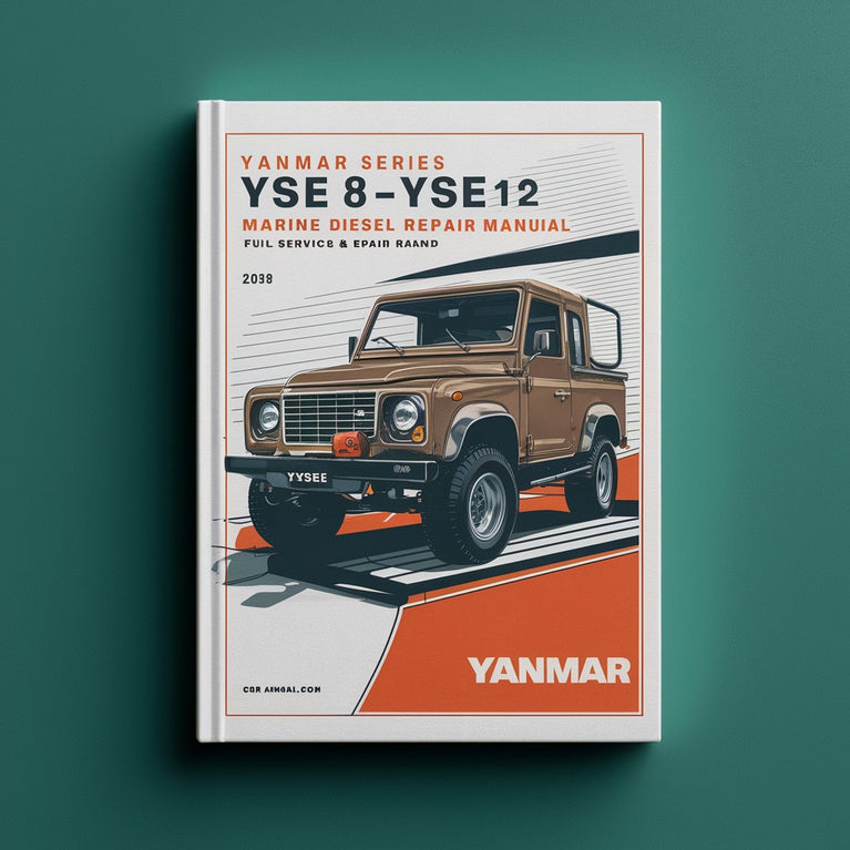 Manuel complet de réparation et d'entretien du moteur diesel marin YANMAR série YSE8-YSE12